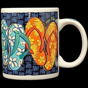 SLIPPER LINE DESIGNED IN HAWAII THE ISLANDER GROUP COFFEE MUG